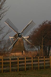 Kingmatille, Dronryp Windmill in the Netherlands