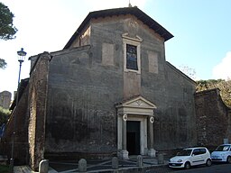 Exteriören vid Viale delle Terme di Caracalla.