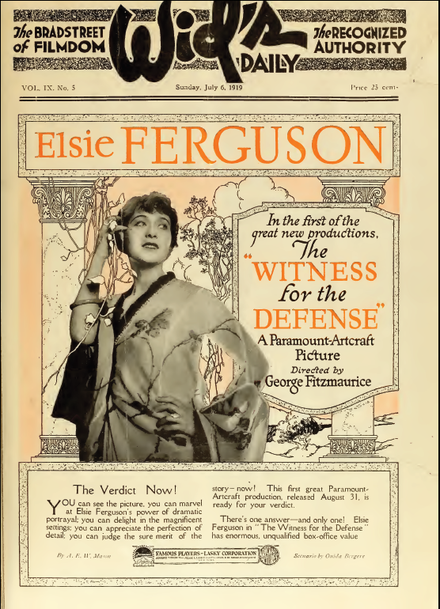 Elsie Ferguson The Witness of Defense Film Daily 1919.png