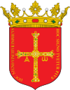 Escudo del Reino de Asturias (Modelo de la Bandera).svg
