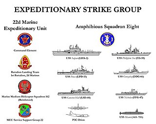 <span class="mw-page-title-main">Expeditionary strike group</span>