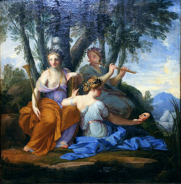 File:Eustache Le Sueur - The Muses Clio, Euterpe and Thalia (1652-55).jpg