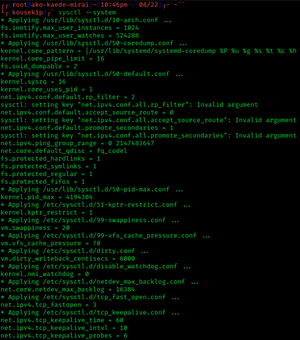 Ejemplo de sysctl en Linux screenshot.png