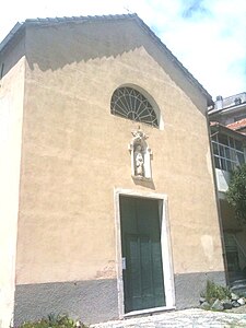 Façade de l'église de Sant'Ignazio Loyola, Tosse, Noli.jpg