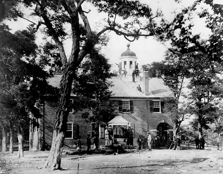 File:Fairfax court house during the Civil War.jpg