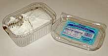 Farmer cheese produced by Lifeway Foods FarmersCheese 2114.jpg