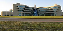 First Nations University of Canada is a post-secondary institution that provides First Nations-centred academic programs. In the 2021 census, 10.4 percent of all residents in Regina were Indigenous. First Nations University 4.jpg
