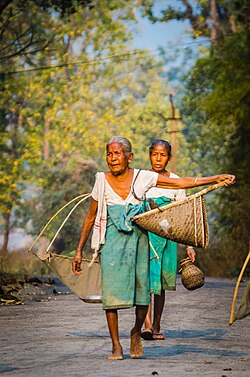 Fisherwomen at Rani, Kamrup district, Assam.jpg