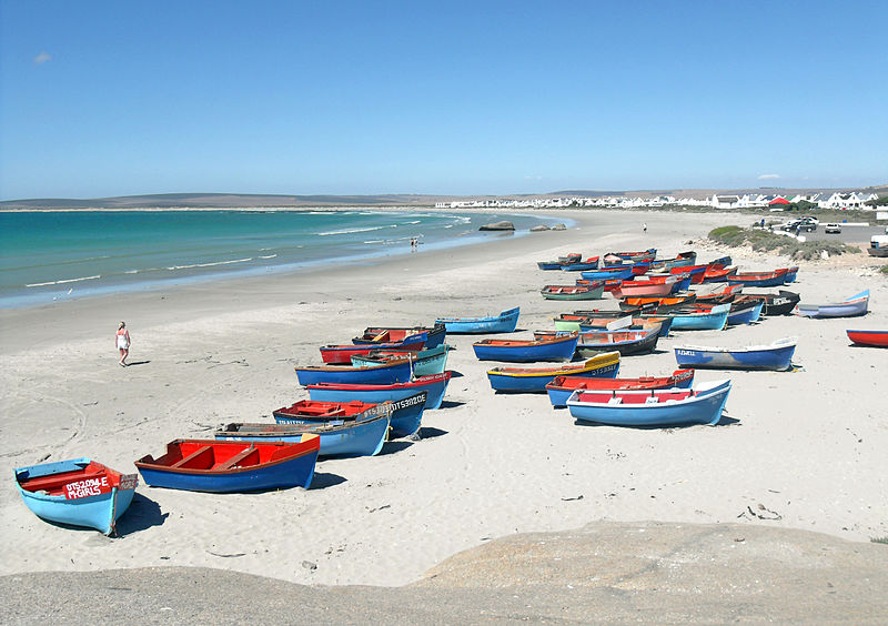 File:Fishing boats on the Paternoster beach in South Africa Nov 2009.jpg