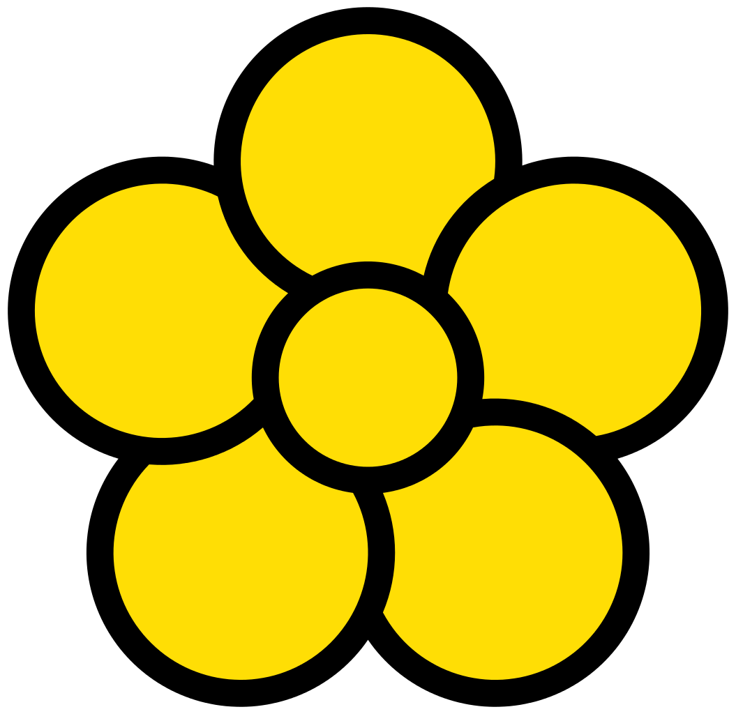 Download File:Five petal flower icon.svg - Wikipedia