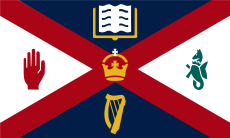 Flag of Queen's University Belfast.svg
