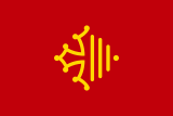 Drapeau officiel de la région Occitanie (logo)