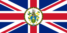 Flag of the governor of Pitcairn Flag of the Governor of the Pitcairn Islands.svg