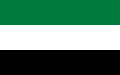 Flag of Ottoman era autonomist "Young Arab Society" (1911–16), a precursor Arab flag[23]