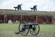 Fort Clinch in Nassau Coumty, Florida, US This is an image of a place or building that is listed on the National Register of Historic Places in the United States of America. Its reference number is 72000343.