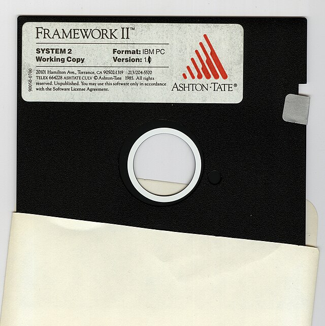 Description de l'image Framework-II-floppy-disk-for-IBM-PC.jpg.