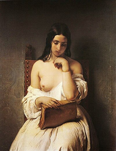 Francesco_Hayez_-_La_Meditazione_(1850)