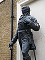 Statue of Francisco de Miranda in Fitzrovia.