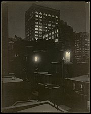 From the back window, 1915.