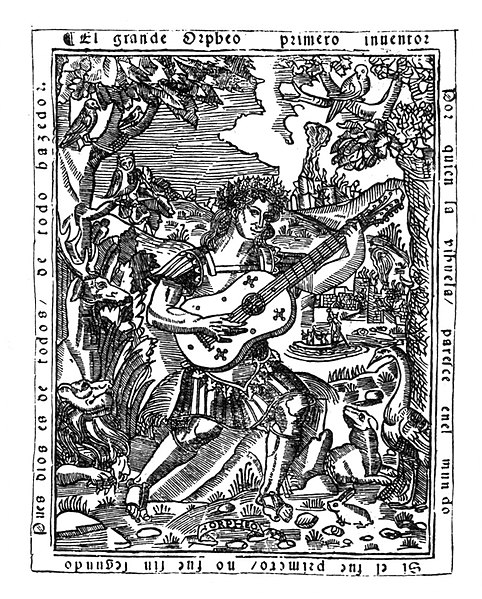 File:Frontispiece Libro de música de vihuela de mano intitulado El maestro by Luis Milan.jpg