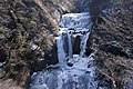 Fukuroda Falls in winter（January）