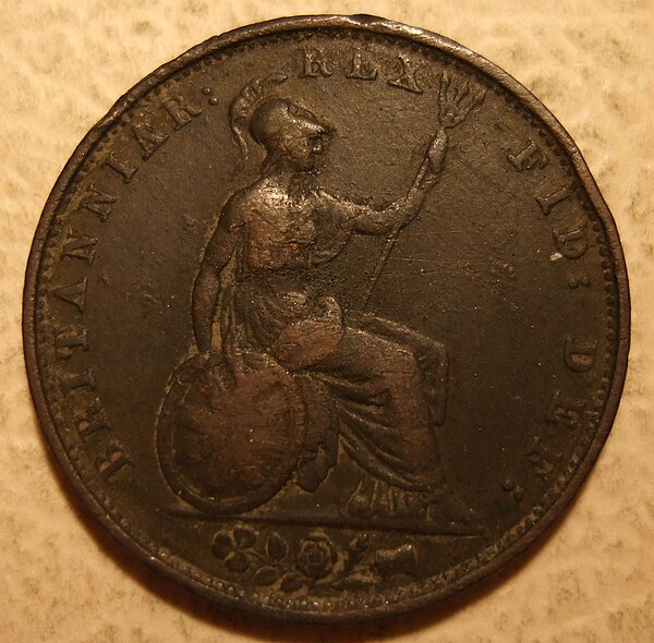 Image: GREAT BRITAIN, WILLIAM IV, 1831  HALFPENNY a   Flickr   woody 1778a