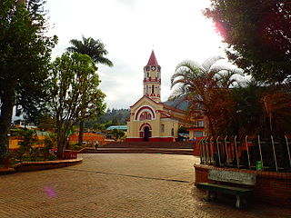 <span class="mw-page-title-main">Gachalá</span> Municipality and town in Cundinamarca, Colombia