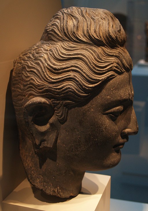 Head of a Buddha, Gandharan Style