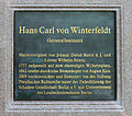 Hans Karl von Winterfeldt, Zietenplatz, Berlin-Mitte, Deutschland