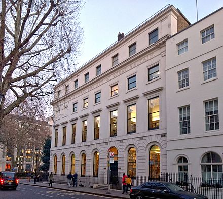 The historic seat of the Royal Historical Society