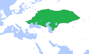 1300 ildə Qızıl Orda-nın ərazisi