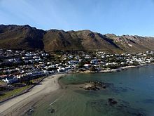 An aerial photograph of the beach at Gordons Bay. Gordon's Bay - Western Cape.jpg