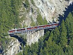 Findelbachbrücke der Gornergratbahn