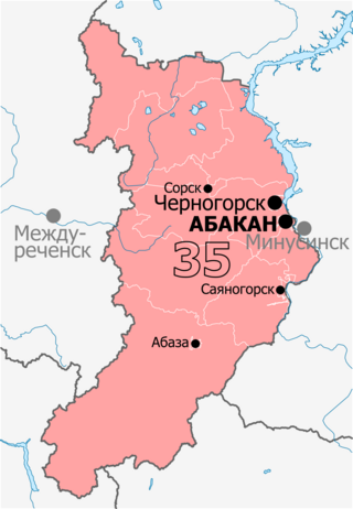 <span class="mw-page-title-main">Khakassia constituency</span> Russian legislative constituency