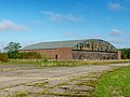 Flugzeughalle (Hangar) einer Kaserne