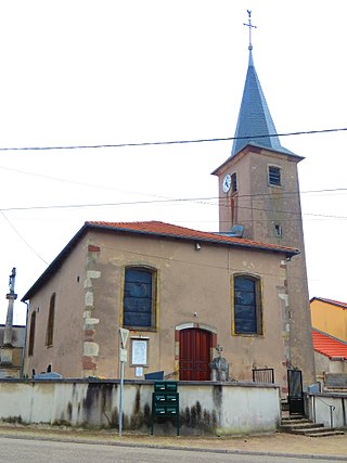 <span class="mw-page-title-main">Guéblange-lès-Dieuze</span> Commune in Grand Est, France