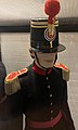 Norwegian Army shako 1855 (infantry lieutenant colonel, Bergenhus)