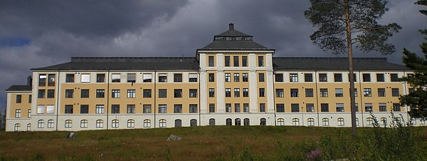 Hällnäs sanatorium, founded in 1926, was one of the largest sanatoriums in Sweden for the treatment of pulmonary tuberculosis.