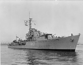 HMS <i>Cossack</i> (R57) C-class destroyer