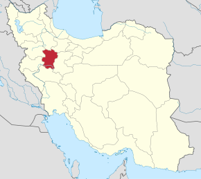 Hamadan w Iranie.svg