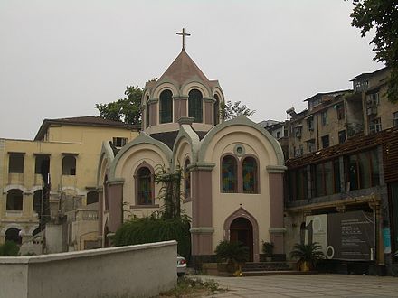 Православные храмы в китае. Церковь Александра Невского (Ухань). Православный храм в Ханькоу. Храм Александра Невского в Китае. Храм св. Александра Невского в Ханькоу.