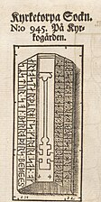 Vg 98, N Kyrketorp, på 1700-talet.