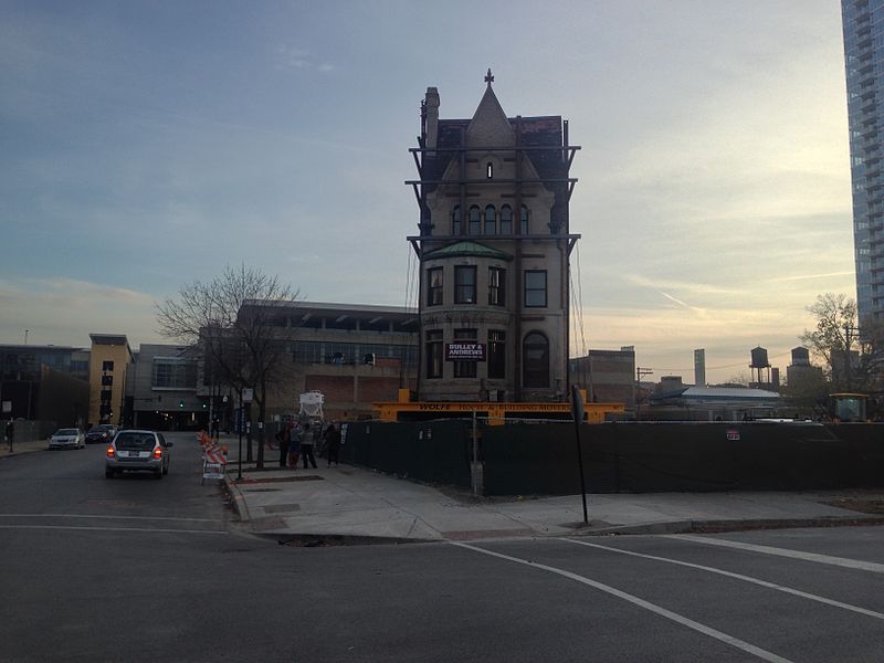 File:Harriet Rees house prepped to move on Tuesday (15133661914).jpg