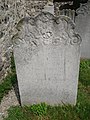 Headstone to the south of the Church of St Paulinus, Crayford.