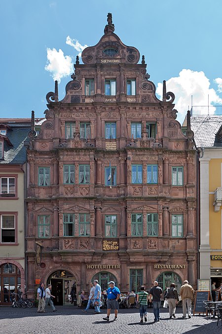 Heidelberg Haus zum Ritter von Norden 20110708