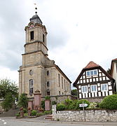 Evangelisch-lutherische Pfarrkirche, Heilgersdorf (1758)