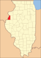 1841年創設時の郡領域、現在まで変わっていない