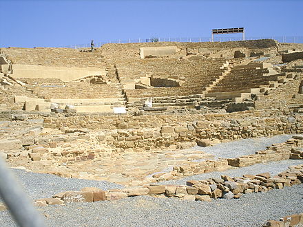 Ancient theatre in Hephaistia