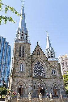 Holy Rosary Cathedral in Vancouver, the church where Sabatini was ordained bishop. Holy Rosary Cathedral Vancouver (29785801877).jpg