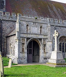 The church porch